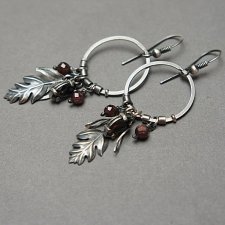 Boho /garnet/ vol. 2 - kolczyki