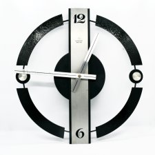Modernistyczny zegar ścienny Garant, Niemcy, lata 70.