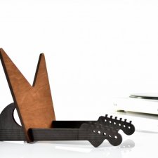 Stojak płyty winylowe winyl półka organizer gitara