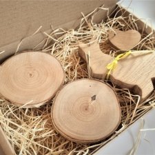 Wielkanocny box prezentowy, ozdoby wielkanocne z drewna, wielkanoc - Nie trzeba było