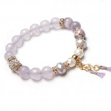 Troki /lavender/ - bransoletka