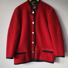 Włoski żakiet marynarka blazer vintage wełniany