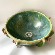 Ceramiczna umywalka "Cactus"