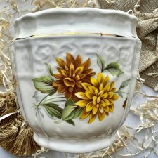 Belvedere Flower Pot ❀ڿڰۣ❀ Delikatny wzór ❀ڿڰۣ❀ Doniczka