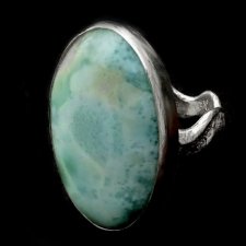 ETERYCZNY LARIMAR W PIERŚCIENIU