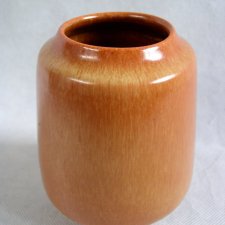 wazon-ceramika vintage-brąz