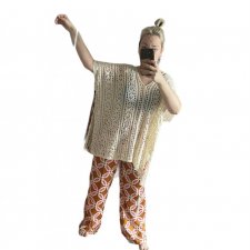 ponczo boho naturalnie