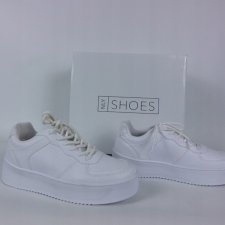 NLY Nelly Flirty white sneakers 39 - 25 cm