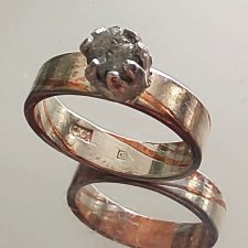 MOKUME GANE I DIAMENT