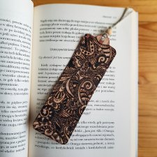 Drewniana zakładka do książki