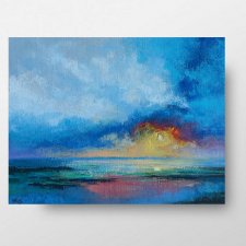 Wspomnienie -praca wykonana pastelami