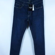 Boohoo Man straight jeans spodnie dżins z metką / 30R - S