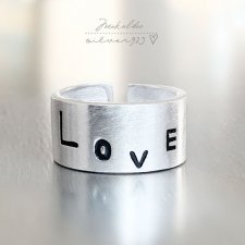 Love ring - SREBRO 925+BOX