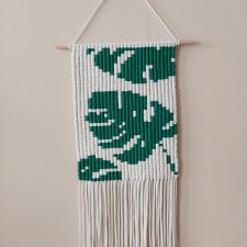 Makrama makatka MONSTERA