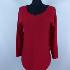 Max Studio sweterkowa bluzka 100% merino wool / M