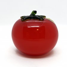 Pomidor ze szkła w stylu vintage Murano, Niemcy lata 70.