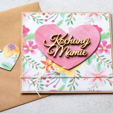 DLA MAMY :: KARTKA HANDMADE :: kwiaty