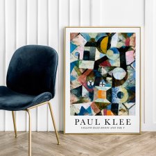 Plakat Paul Klee Yellow Half - format 50x70 cm