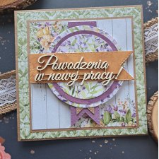 Kartka na odejście/pożegnanie w pracy dla koleżanki