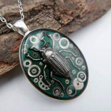 Naszyjnik Green Beetle 3