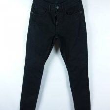 Denim czarne spodnie dżins W30 / L32