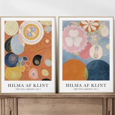 Znane obrazy plakaty zestaw plakatów Hilma af Klimt 30x40 cm