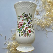 Aynsley Pembroke ❀ڿڰۣ❀ Duży wazon ❀ڿڰۣ❀ Delikatna porcelana - Kolekcjonerska seria