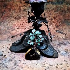 Drzewko Szczęścia Awenturyn DRZEWO ŻYCIA Yggdrasil ~ delfina dolls