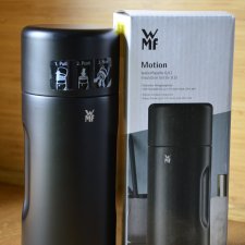 nowy termos WMF 0,5 litra czarny metalowy