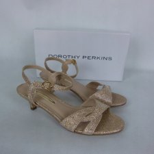 Dorothy Perkins sandały gold sunray 4 / 37 - 24 cm