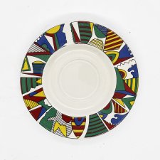 5 spodków w stylu Memphis, Zakład Porcelitu Stołowego "Tułowice" Polska, lata 80.