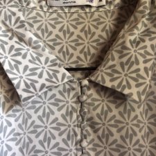 MARIO CONTI DONNA 100% Silk made in italy - oryginalna romantyczna bluzka jedwabna