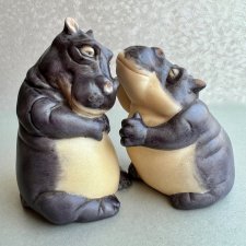 Franklin Mint Collectables ❤ Salt & Pepper ❤ Figurkowy komplet do przypraw