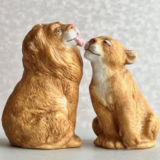 Franklin Mint Collectables ❤ Salt & Pepper ❤ Figurkowy komplet do przypraw