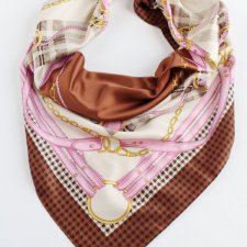 w stylu Hermesa chusta vintage