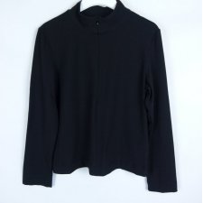 GAP cienka bluza black nylon spandex / L