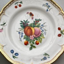 Exclusively! ❤ GLOUCESTER FRUIT - ROYAL WORCESTER ❤ Obraz na porcelanie