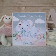 Pudełko na pieniądze pamiątka Chrztu Świętego