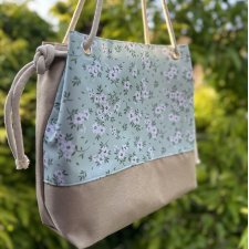 Torebka bucket bag na lato - worek wzory letnie