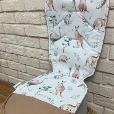 wkładka do wózka bawełna siatka 3d