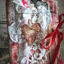 Notes scrapowy Junk Journal zero waste