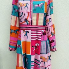 LEMONSHOP  - WZORZYSTA SUKIENKA