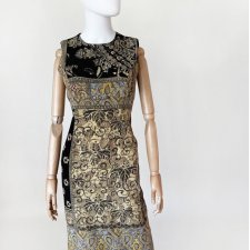 Liz Claiborne jedwabna sukienka vintage