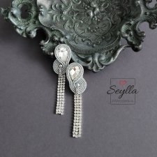 Eleganckie kolczyki z kryształkami