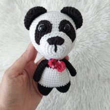 szydełkowa panda Pankracy