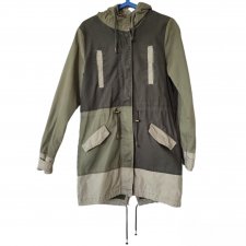 Oldskulowa parka khaki, S