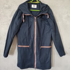 Oldskulowa granatowa parka, M