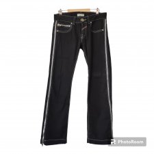 Oldskulowe męskie jeansy z zamkami, Americanos