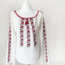 Haftowana bluzka vintage 60's