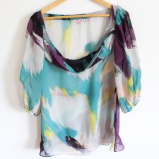 Ted Baker. 100% silk blouse EXCLUSIVE